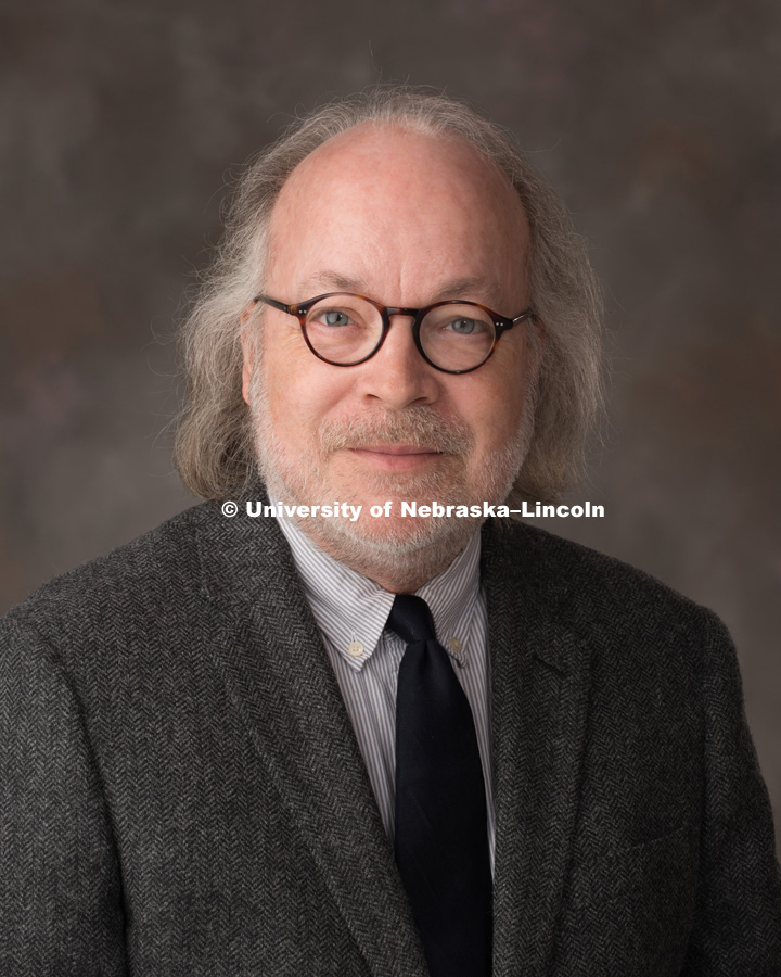 Studio portrait of Timothy R. Mahoney, Professor, History. April 3, 2017. Photo by Greg Nathan, University Communication Photography.