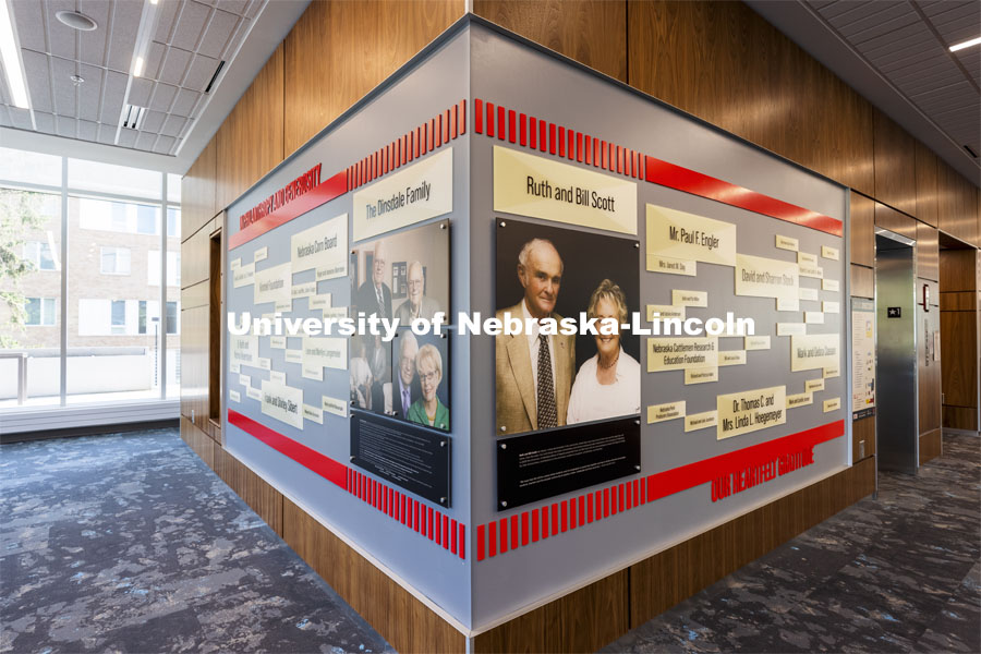Interior of the Dinsdale Family Learning Commons. June 16, 2021. Photo by Craig Chandler / University Communication.