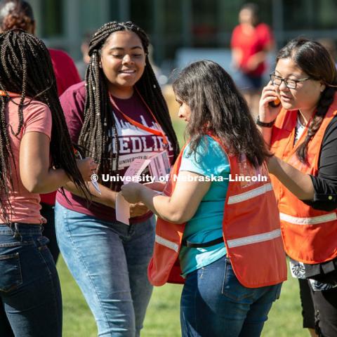UNMC hosts SHPEP for pre-health students. Students got to participate in a HEROES Emergency Preparedness Simulation. June 5, 2018. Photo by Stephen Smith, University of Nebraska.