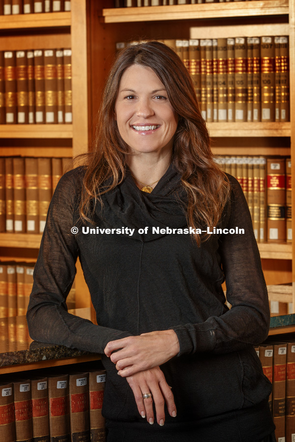 Professor Chelsi Hayden, College of Law photo shoot. September 14, 2017. Photo by Craig Chandler / University Communication.