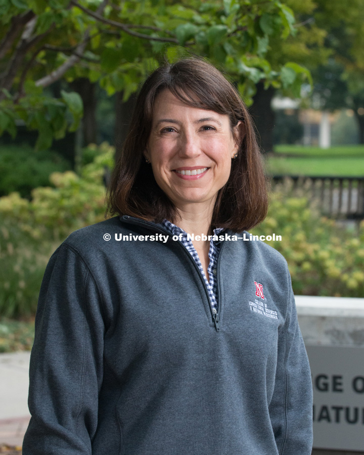 Erin Blankenship, professor of Statistics, and associate dean of the College of Agricultural Sciences and Natural Resources, CASNR. October 3, 2017. Photo by Greg Nathan, University Communication Photography.