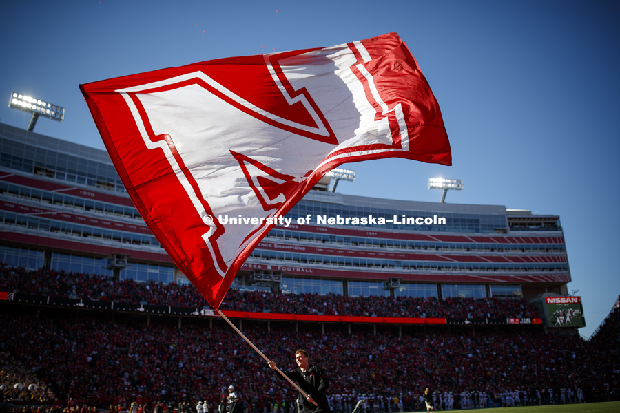 Nebraska vs. Minnesota football. October 20, 2018. Photo by Craig Chandler / University Communication.