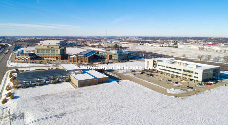 Nebraska Innovation Campus. December 5, 2018. Photo by Craig Chandler / University Communication.