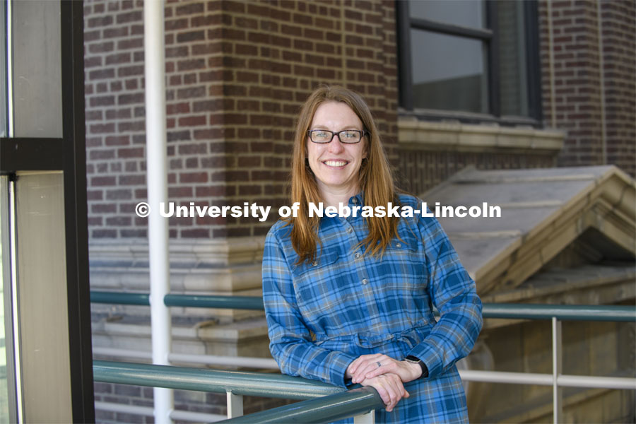 Nicole Effle, Program Coordinator for the College of Architecture. Faculty / Staff photo shoot. March 20, 2019. Photo by Gregory Nathan / University Communication.