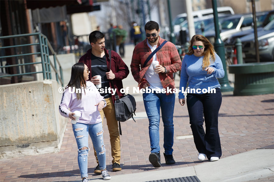 College of Law photo shoot in Haymarket. April 4, 2019. Photo by Craig Chandler / University Communication.