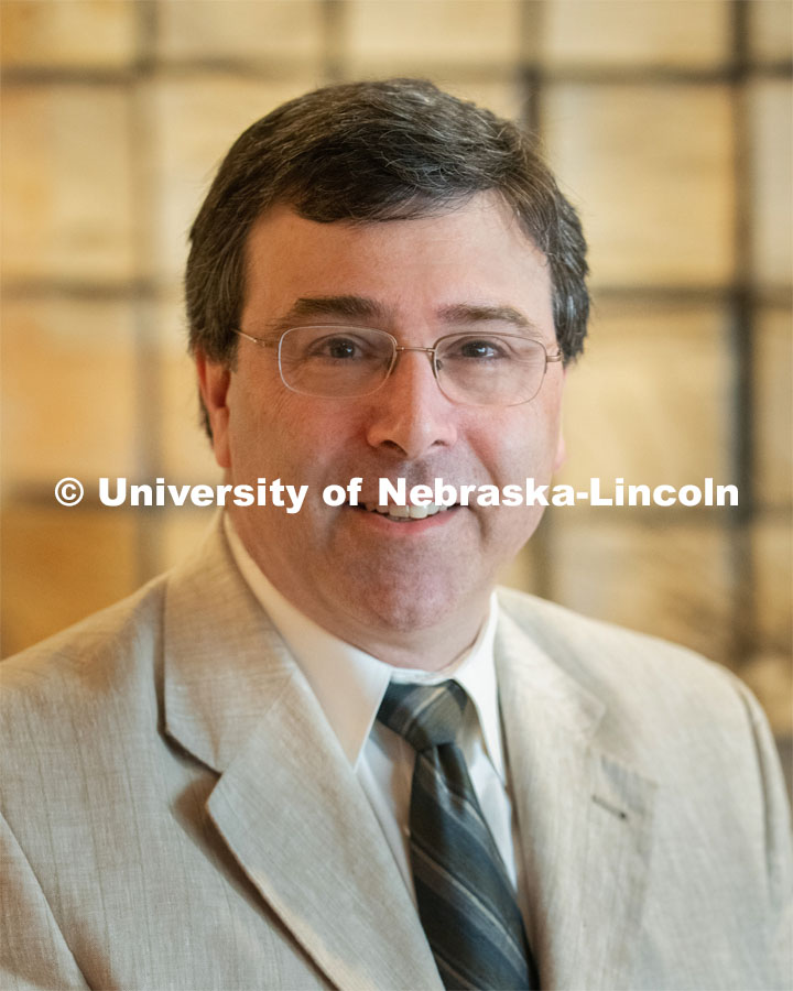 Bertrand Clarke, Department Head, Statistics. Photo for the 2019 publication of the Strategic Discussions for Nebraska magazine. April 24, 2019. Photo by Greg Nathan, University Communication.
