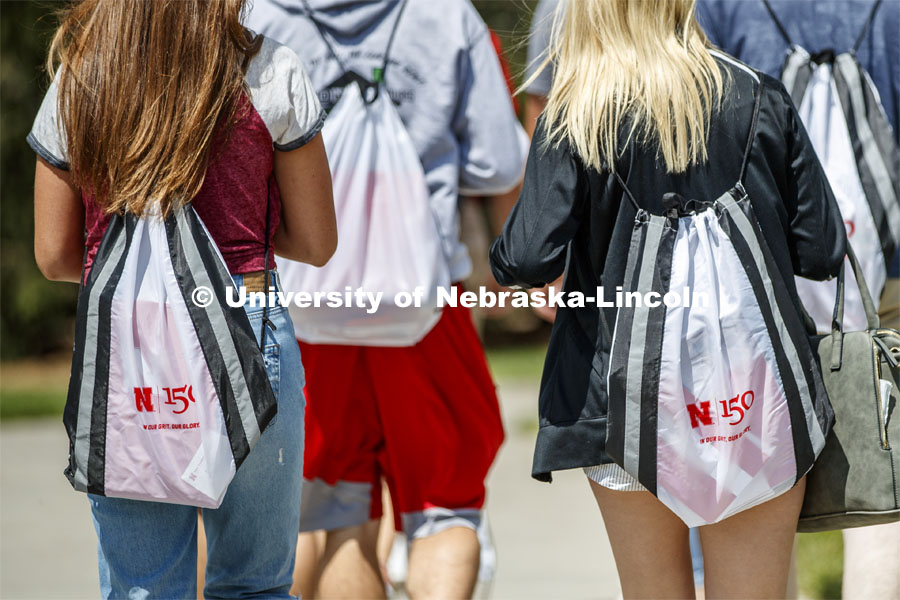 New Student Enrollment, NSE, tours. June 12, 2019. Photo by Craig Chandler / University Communication.