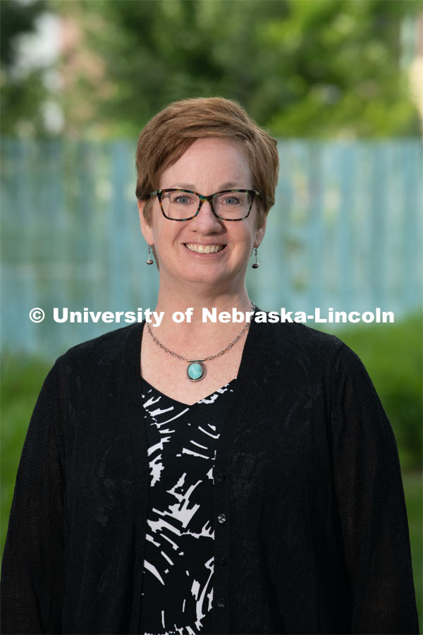 Susanne Williams, Alcohol and Other Drug Misuse Prevention Program Coordinator for Big Red Resilience and Well-Being. July 2, 2019. Photo by Greg Nathan / University Communication.