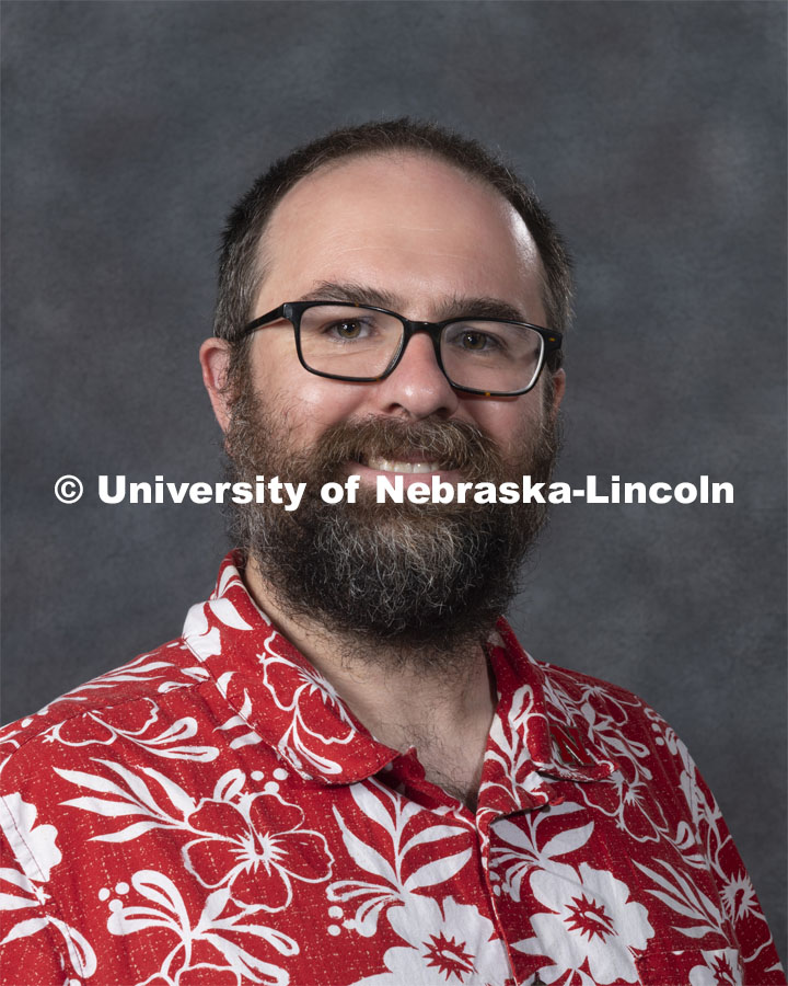 Studio portrait of Paul Dion, Assistant Professor of Practice, Finance. New Faculty. August 21, 2019. Photo by Greg Nathan / University Communication Photography.