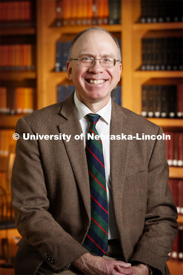 Brian Lepard, Harold Conroy Distinguished Professor of Law and Director of LL.M. Program in Global Legal Practice for the College of Law. Nebraska Law photo shoot. September 13, 2019. Photo by Craig Chandler / University Communication.