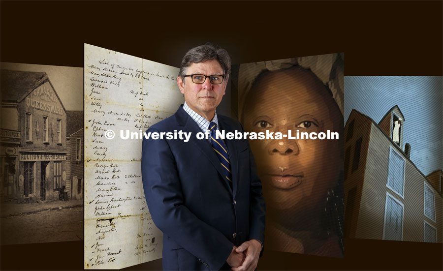 William Thomas, Professor of History and John and Catherine Angle Chair in the Humanities, will give the April Nebraska Lecture. February 26, 2020. Photo by Craig Chandler / University Communication.