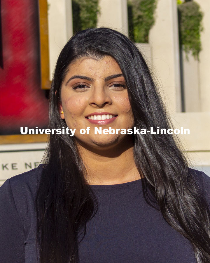 Salan Preet Kaur, 2020 Homecoming Royalty Finalist. October 6, 2020. Photo by Mike Jackson / Student Affairs Marketing and Communications.