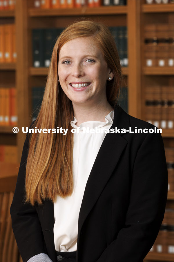 Ellie Clinch, Director of Development, College of Law. College of Law portrait session. August 18, 2022. Photo by Craig Chandler / University Communication.