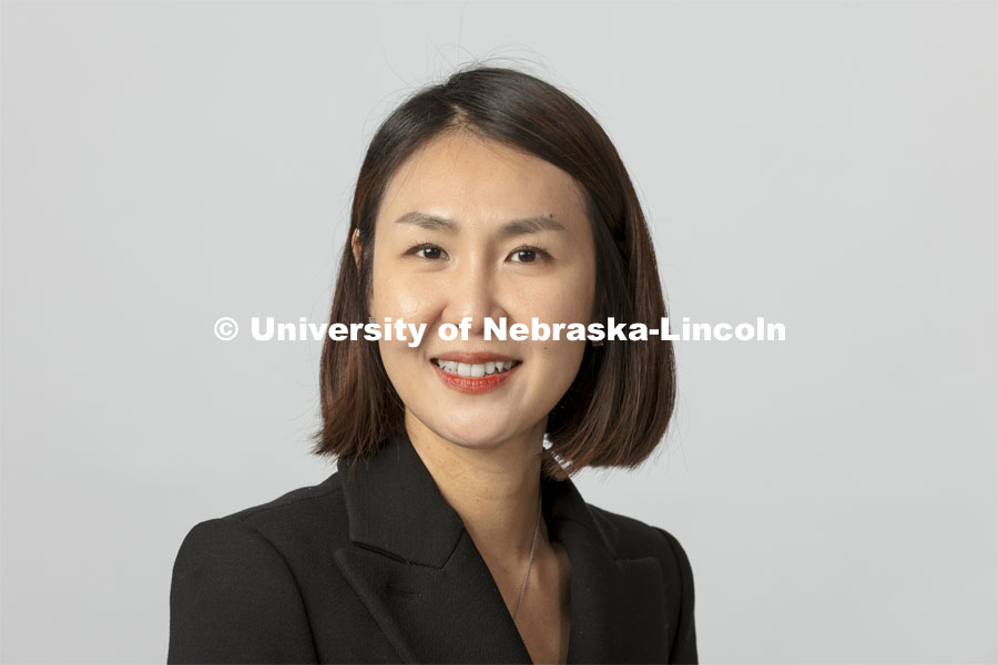 Studio portrait of Hye-Won Hwang, Assistant Professor of Practice, Glenn Korff School of Music, Hixs