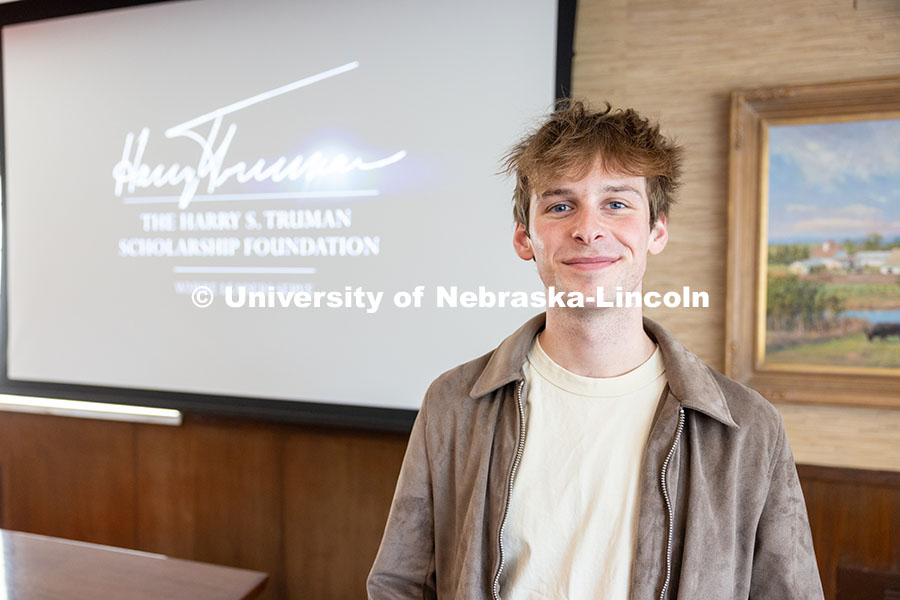 Luke McDermott, a senior at the University of Nebraska–Lincoln, was selected as a 2025 Truman Scho