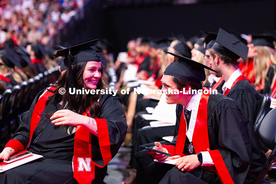 250517_Commencement_2426.jpg Jada Skalak and Aedan Strauss were in the same cohort while pursuing their degrees in Secondary Engl