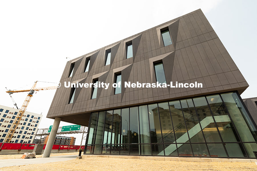 250530_FPA_9451.jpg Exterior view of the new College of Fine and Performing Arts building, as seen looking north. May 30