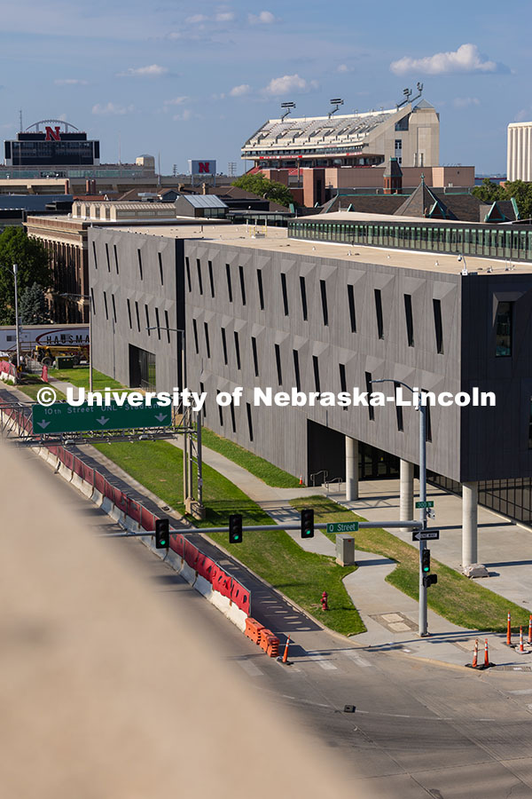 250612_FPA_0330.jpg Exterior view of the new Fine and Performing Arts building, home of the Glenn Korff School of Music.
