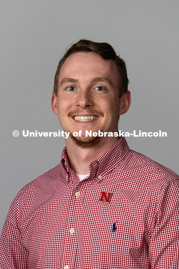 250612_Schlautman_C_202.jpg Studio portrait of Carson Schlautman, Academic Adviser for the Exploratory and Pre-Professional Advi