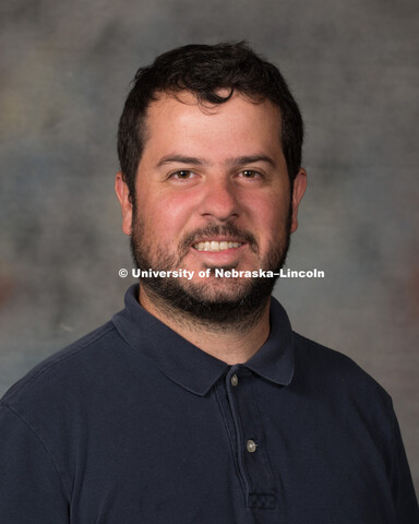 Studio portrait of John Marc Goodrich, Assistant Professor, CEHS. New Faculty Orientation. August 29