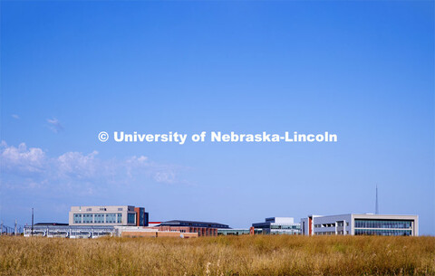 Aerial footage Nebraska Innovation Campus. July 17, 2019. 