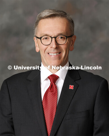 Studio portrait of Chancellor Ronnie Green. April 11, 2022. 