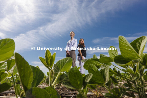 Craig Allen and Tala Awada are leading a team to establish teh Network for Integrated Agricultural R
