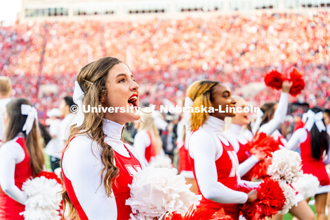 Nebraska vs. Georgia Southern football in Memorial Stadium. September 10, 2022. 