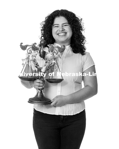 Studio portrait of Naidaly Gonzalez Miranda, Engler Agribusiness Entrepreneur. April 18, 2025. 