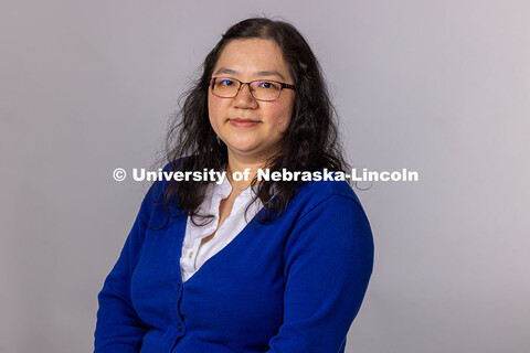 Studio portrait of Anh Do, Academic Advisor for the Explore Center. May 1, 2025. 
