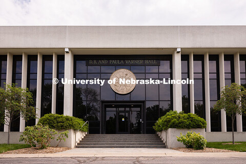 Exterior view of Varner Hall on East Campus. June 6, 2025. 