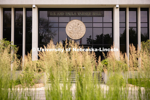 Exterior view of Varner Hall on East Campus. June 6, 2025. 