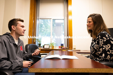 Lindsay Daniels, academic navigator for the College of Agricultural Sciences and Natural Resources, 