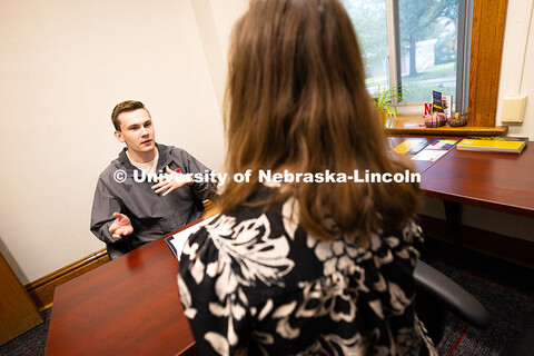 Lindsay Daniels, academic navigator for the College of Agricultural Sciences and Natural Resources, 