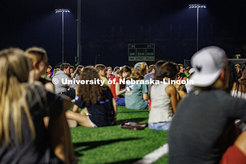 More than a thousand students gathered on the Vine Street Fields for Playfair: The Ultimate Icebreak