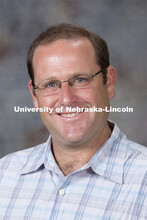 Studio portrait of Mike Lippman, Assistant Professor, Classics and Religious Studies. August 20, 201