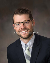 Studio portrait of Patrick Ledwidge, CB3 Staff, October 1, 2015. 