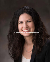 Studio portrait of Jennifer Nelson, CB3 Staff, October 1, 2015. 