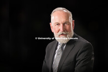 Studio portrait of Michael James, Professor and Chair person of Textiles, Merchandising, and Fashion
