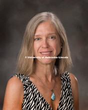 Studio portrait of Patricia Simpson, College of Arts and Science. August 10, 2016. 