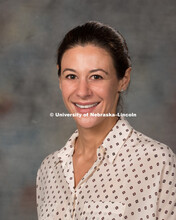 Studio portrait of Rachel Goodman, Assistant Professor, Philosophy. New Faculty Orientation. August 