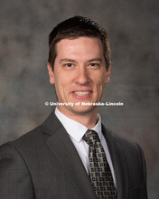 Studio portrait of Jamie Hyodo, Assistant Professor, College of Business. New Faculty Orientation. A