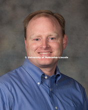 Studio portrait of Gregory McKee, Professor, CASNR. New Faculty Orientation. August 29, 2016. 