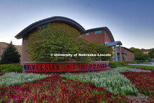 University of Nebraska Visitors Center.  August 22, 2016. 