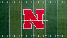 Memorial Stadium field, Nebraska N. July 25, 2017. 