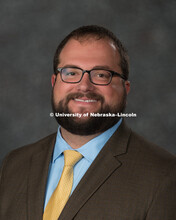 Studio portrait of Matthew Barrows, Assistant Professor of Engineering, Durham School. New Faculty O