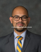 Studio portrait of Byron Chaves-Elizondo, Assistant Professor, Food Science and Technology. New Facu