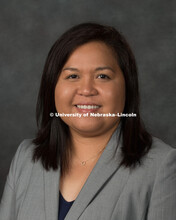 Studio portrait of Mary-Grace Danao, Research Associate Professor, Food Science and Technology. New 