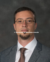 Studio portrait of Nikolaos Dimotakis, Assistant Professor, College of Business, Management. New Fac