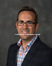 Studio portrait of Casey Kelly, Associate Professor, Communication Studies, College of Arts and Scie
